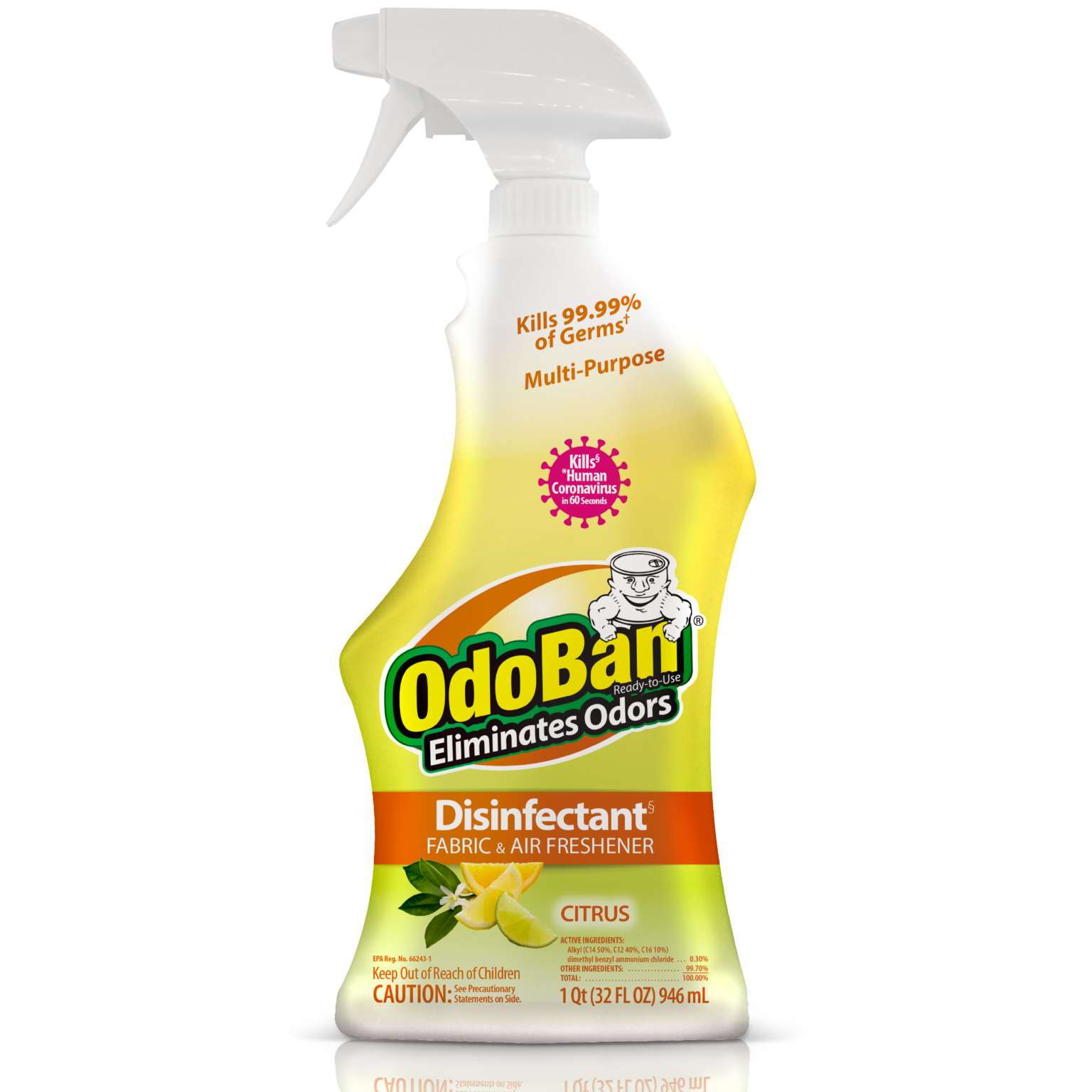 OdoBan Disinfectant and Odor Eliminator Spray OdoBan