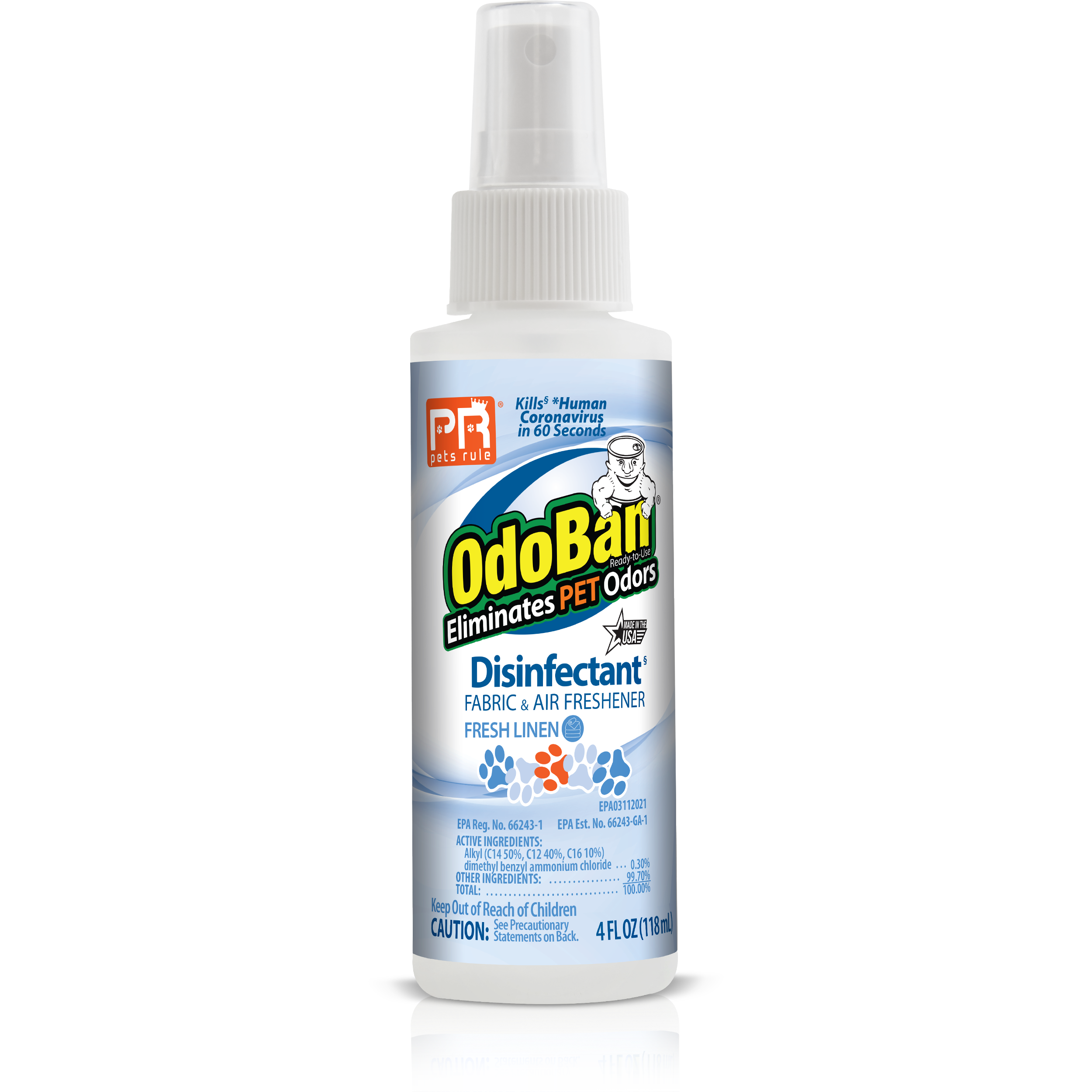 Pets Rule 4oz Spray - OdoBan® - Odor Eliminator - Air Freshener