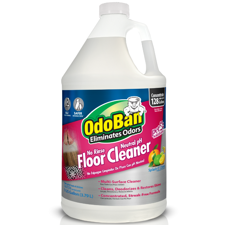 No Rinse Neutral pH Floor Cleaner Floor Care OdoBan