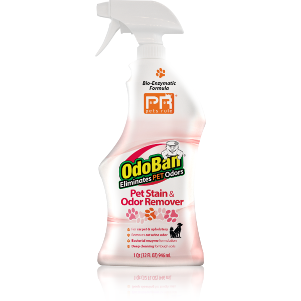 Pets Rule Pet Stain and Odor Remover - OdoBan® - Odor Eliminator - Air  Freshener - Disinfectant - Sanitizer - Fabric and Laundry Freshener -  All-in-One - The Original by Clean Control