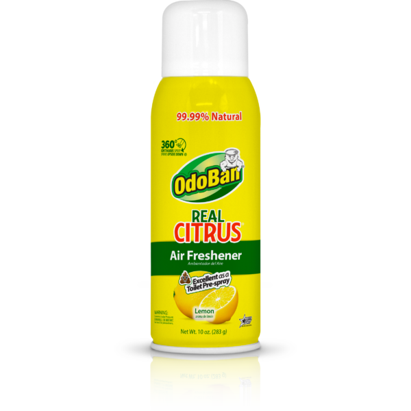 Real Citrus® Air Fresheners - OdoBan® - Odor Eliminator - Air Freshener -  Disinfectant - Sanitizer - Fabric and Laundry Freshener - All-in-One - The  Original by Clean Control