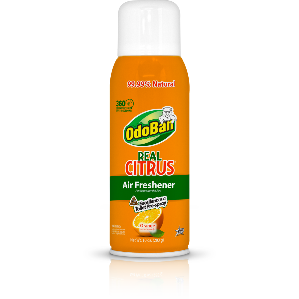 Real Citrus® Air Fresheners - OdoBan® - Odor Eliminator - Air Freshener -  Disinfectant - Sanitizer - Fabric and Laundry Freshener - All-in-One - The  Original by Clean Control